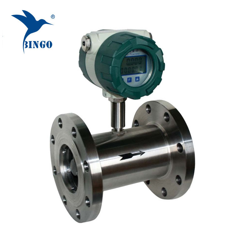 4-20mA water turbine flow meter sensor