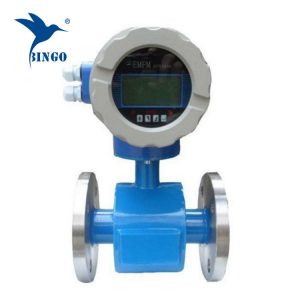 electromagnetic flow meters led display used sewage treatment water