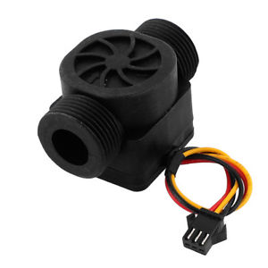 Hall Effect G34'' Plastic Water Flow Sensor