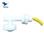 anndason 6 pcs right angle white plastic pp float switch fish tank liquid water level control sensor