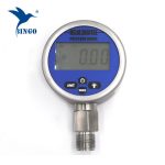 intelligent vacuum digital pressure gauge, lcd, led display, 100mpa gauge