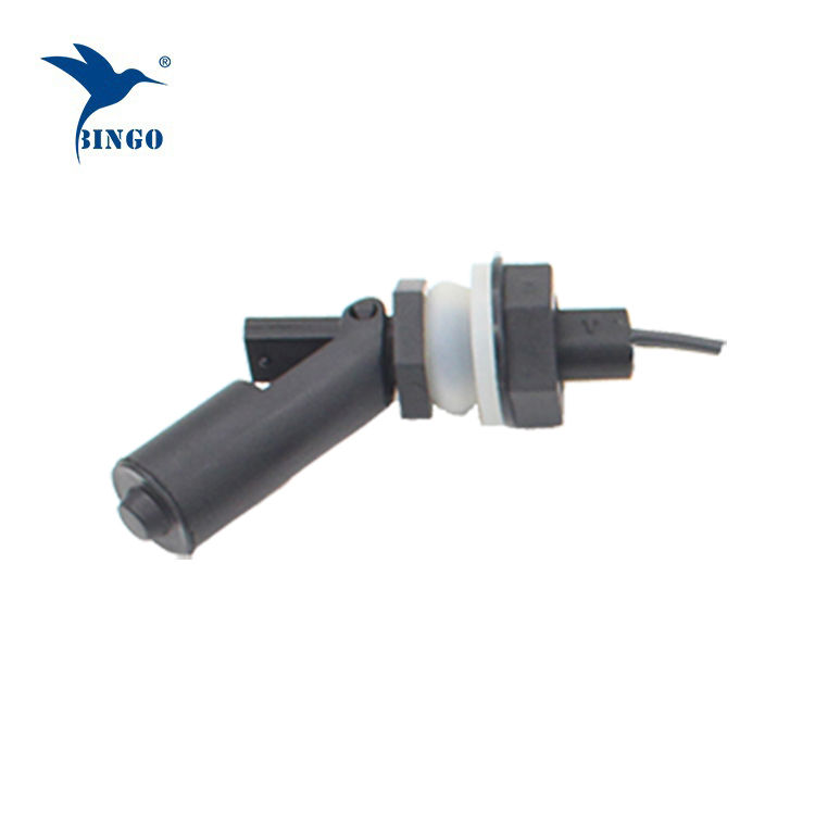 M16 thread connection black horizontal electrical water float switch for water dispenser