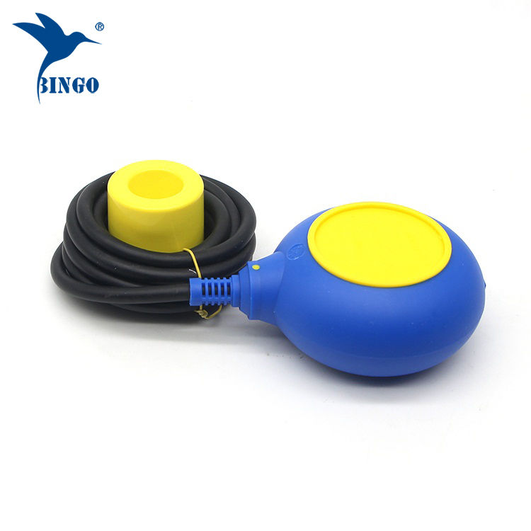 MAC 3 type level regulator in yellow and blue color cable float switch