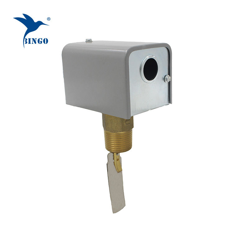 Paddle type liquid flow switch