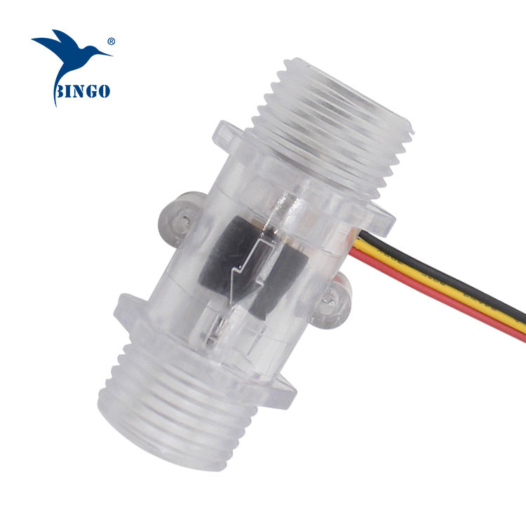 Pulse water flow sensor