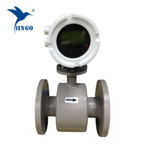 flow measuring instruments flanged electromagnetic water flow meter